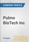 Pulmo BioTech Inc. Fundamental Company Report Including Financial, SWOT, Competitors and Industry Analysis - Product Thumbnail Image
