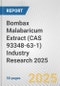 Bombax Malabaricum Extract (CAS 93348-63-1) Industry Research 2025: Global and Regional Market Trends 2019-2024 and Forecast to 2029 - Product Image