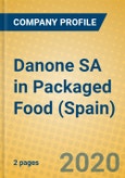 Danone SA in Packaged Food (Spain)- Product Image