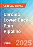 Chronic Lower Back Pain - Pipeline Insight, 2024- Product Image