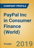PayPal Inc in Consumer Finance (World)- Product Image