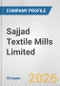 Sajjad Textile Mills Limited Fundamental Company Report Including Financial, SWOT, Competitors and Industry Analysis - Product Thumbnail Image