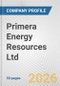 Primera Energy Resources Ltd. Fundamental Company Report Including Financial, SWOT, Competitors and Industry Analysis - Product Thumbnail Image