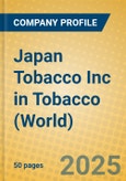 Japan Tobacco Inc in Tobacco (World)- Product Image