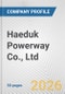 Haeduk Powerway Co., Ltd. Fundamental Company Report Including Financial, SWOT, Competitors and Industry Analysis - Product Thumbnail Image