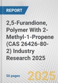 2,5-Furandione, Polymer With 2-Methyl-1-Propene (CAS 26426-80-2) Industry Research 2025: Global and Regional Market Trends 2019-2024 and Forecast to 2029- Product Image