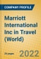 Marriott International Inc in Travel (World) - Product Thumbnail Image
