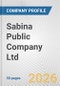 Sabina Public Company Ltd. Fundamental Company Report Including Financial, SWOT, Competitors and Industry Analysis - Product Thumbnail Image