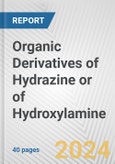 Organic Derivatives of Hydrazine or of Hydroxylamine: European Union Market Outlook 2023-2027- Product Image