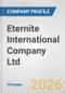 Eternite International Company Ltd. Fundamental Company Report Including Financial, SWOT, Competitors and Industry Analysis - Product Thumbnail Image