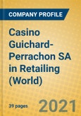 Casino Guichard-Perrachon SA in Retailing (World)- Product Image