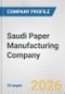 Saudi Paper Manufacturing Company Fundamental Company Report Including Financial, SWOT, Competitors and Industry Analysis - Product Thumbnail Image