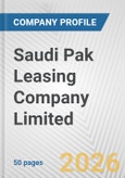 Saudi Pak Leasing Company Limited Fundamental Company Report Including Financial, SWOT, Competitors and Industry Analysis- Product Image