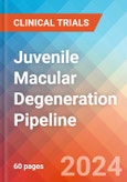 Juvenile Macular Degeneration (JMD) - Pipeline Insight, 2020- Product Image