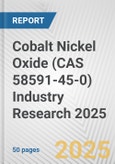 Cobalt Nickel Oxide (CAS 58591-45-0) Industry Research 2025: Global and Regional Market Trends 2019-2024 and Forecast to 2029- Product Image