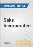 Saks Incorporated Fundamental Company Report Including Financial, SWOT, Competitors and Industry Analysis- Product Image