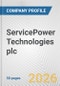 ServicePower Technologies plc Fundamental Company Report Including Financial, SWOT, Competitors and Industry Analysis - Product Thumbnail Image