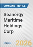 Seanergy Maritime Holdings Corp. Fundamental Company Report Including Financial, SWOT, Competitors and Industry Analysis- Product Image