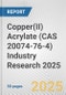 Copper(II) Acrylate (CAS 20074-76-4) Industry Research 2025: Global and Regional Market Trends 2019-2024 and Forecast to 2029 - Product Thumbnail Image