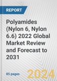 Polyamides (Nylon 6, Nylon 6.6) 2022 Global Market Review and Forecast to 2031- Product Image