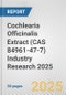 Cochlearia Officinalis Extract (CAS 84961-47-7) Industry Research 2025: Global and Regional Market Trends 2019-2024 and Forecast to 2029 - Product Thumbnail Image