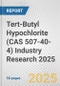 Tert-Butyl Hypochlorite (CAS 507-40-4) Industry Research 2025: Global and Regional Market Trends 2019-2024 and Forecast to 2029 - Product Thumbnail Image
