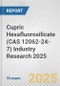 Cupric Hexafluorosilicate (CAS 12062-24-7) Industry Research 2025: Global and Regional Market Trends 2019-2024 and Forecast to 2029 - Product Image