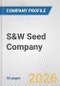 S&W Seed Company Fundamental Company Report Including Financial, SWOT, Competitors and Industry Analysis - Product Thumbnail Image