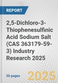 2,5-Dichloro-3-Thiophenesulfinic Acid Sodium Salt (CAS 363179-59-3) Industry Research 2025: Global and Regional Market Trends 2019-2024 and Forecast to 2029- Product Image