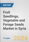 Fruit Seedlings, Vegetable and Forage Seeds Market in Syria: Business Report 2024 - Product Thumbnail Image