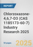 Chlorzoxazone-4,6,7-D3 (CAS 1185173-60-7) Industry Research 2025: Global and Regional Market Trends 2019-2024 and Forecast to 2029- Product Image