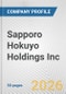 Sapporo Hokuyo Holdings Inc. Fundamental Company Report Including Financial, SWOT, Competitors and Industry Analysis - Product Thumbnail Image