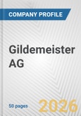 Gildemeister AG Fundamental Company Report Including Financial, SWOT, Competitors and Industry Analysis- Product Image