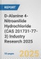 D-Alanine 4-Nitroanilide Hydrochloride (CAS 201731-77-3) Industry Research 2025: Global and Regional Market Trends 2019-2024 and Forecast to 2029 - Product Thumbnail Image