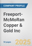 Freeport-McMoRan Copper & Gold Inc. Fundamental Company Report Including Financial, SWOT, Competitors and Industry Analysis- Product Image