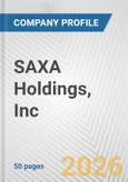 SAXA Holdings, Inc. Fundamental Company Report Including Financial, SWOT, Competitors and Industry Analysis- Product Image