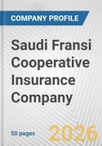 Saudi Fransi Cooperative Insurance Company Fundamental Company Report Including Financial, SWOT, Competitors and Industry Analysis- Product Image
