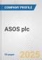 ASOS plc Fundamental Company Report Including Financial, SWOT, Competitors and Industry Analysis - Product Thumbnail Image