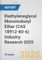 Diethyleneglycol Monoisobutyl Ether (CAS 18912-80-6) Industry Research 2025: Global and Regional Market Trends 2019-2024 and Forecast to 2029 - Product Thumbnail Image