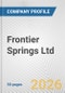 Frontier Springs Ltd. Fundamental Company Report Including Financial, SWOT, Competitors and Industry Analysis - Product Thumbnail Image