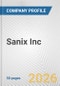 Sanix Inc. Fundamental Company Report Including Financial, SWOT, Competitors and Industry Analysis - Product Thumbnail Image
