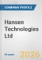 Hansen Technologies Ltd. Fundamental Company Report Including Financial, SWOT, Competitors and Industry Analysis - Product Thumbnail Image