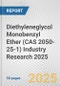 Diethyleneglycol Monobenzyl Ether (CAS 2050-25-1) Industry Research 2025: Global and Regional Market Trends 2019-2024 and Forecast to 2029 - Product Thumbnail Image