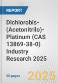 Dichlorobis-(Acetonitrilo)-Platinum (CAS 13869-38-0) Industry Research 2025: Global and Regional Market Trends 2019-2024 and Forecast to 2029- Product Image