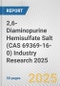 2,6-Diaminopurine Hemisulfate Salt (CAS 69369-16-0) Industry Research 2025: Global and Regional Market Trends 2019-2024 and Forecast to 2029 - Product Thumbnail Image