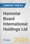 Hannstar Board International Holdings Ltd Fundamental Company Report Including Financial, SWOT, Competitors and Industry Analysis - Product Thumbnail Image