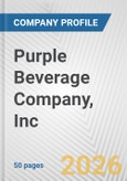 Purple Beverage Company, Inc. Fundamental Company Report Including Financial, SWOT, Competitors and Industry Analysis- Product Image