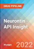 Neurontin - API Insight, 2022- Product Image