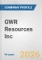 GWR Resources Inc. Fundamental Company Report Including Financial, SWOT, Competitors and Industry Analysis - Product Thumbnail Image