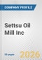 Settsu Oil Mill Inc. Fundamental Company Report Including Financial, SWOT, Competitors and Industry Analysis - Product Thumbnail Image